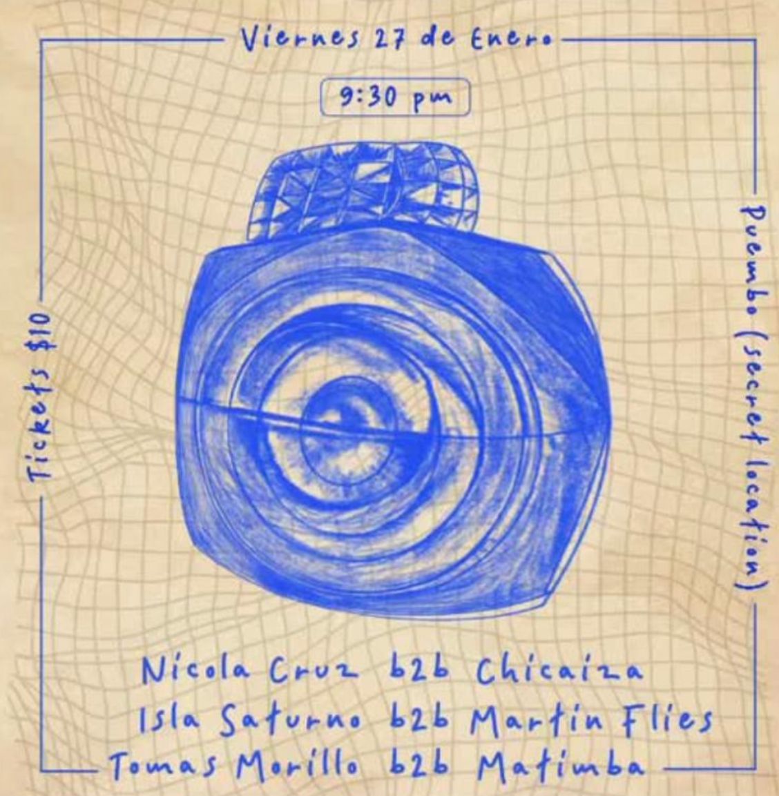Poster — Nicola Cruz charity